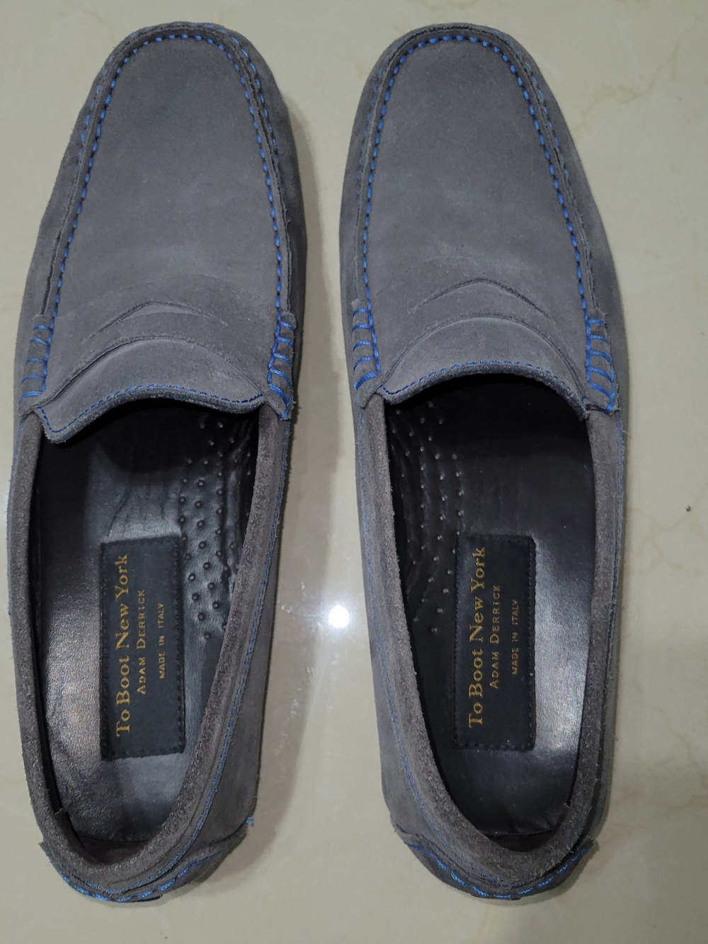 To Boot New York Adam Derrick Driving Loafers – Men's Size 9 – Made in Italy